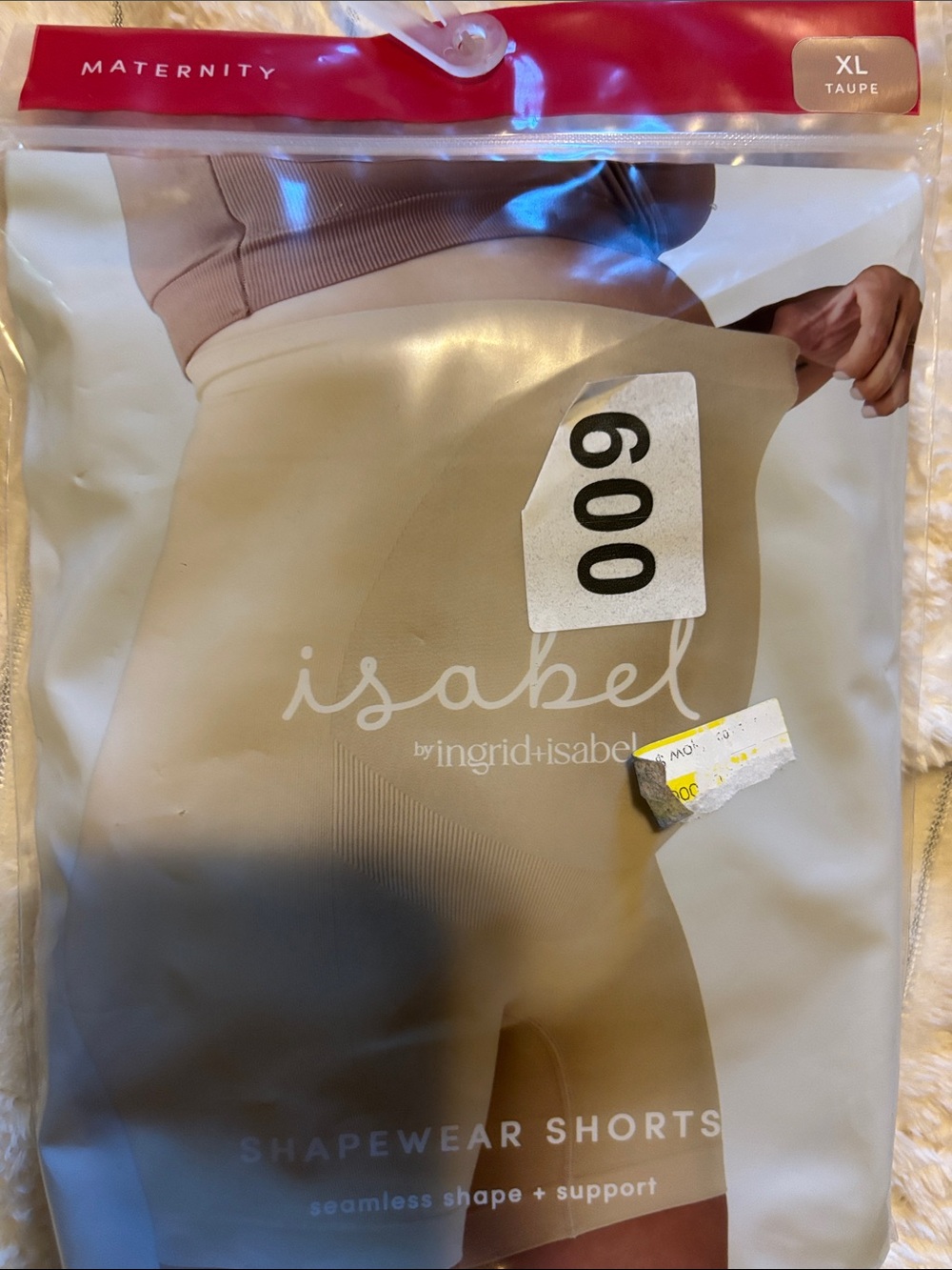 Taupe Maternity Shapewear Shorts